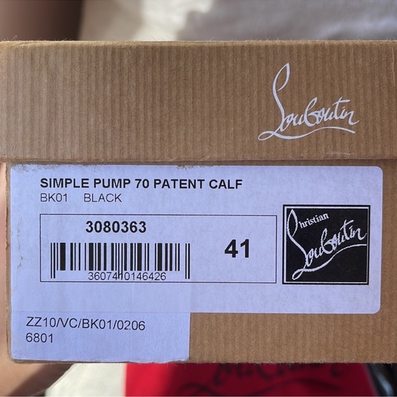 Christian Louboutin Simple Pump 70 Patent Calf - Picture 3 of 6